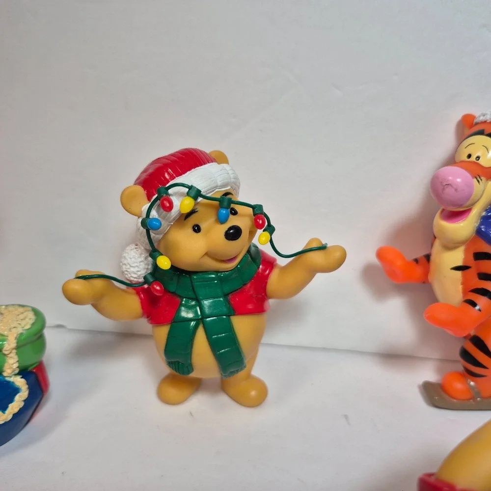 Winnie The Pooh Piglet Eeyore String Light Covers Novelty Christmas Set of 5